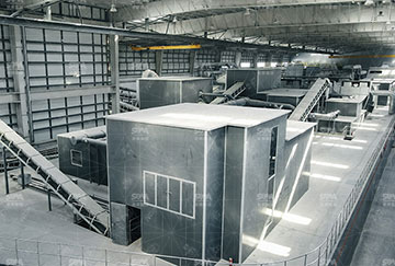 上海時產(chǎn)150噸建筑垃圾處理生產(chǎn)線