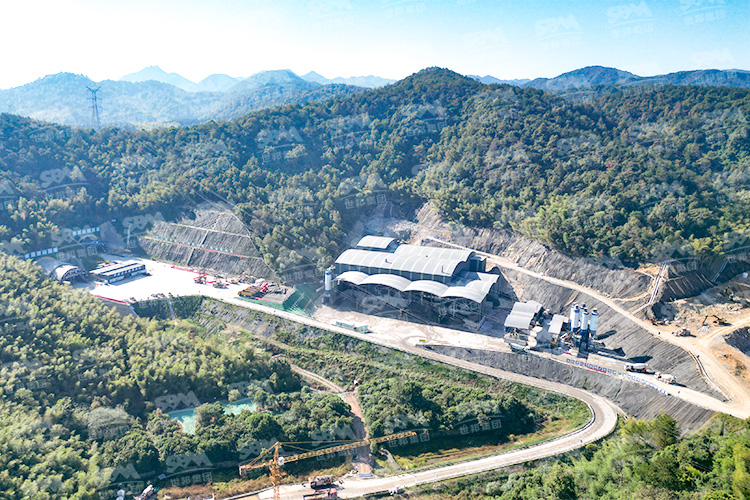 浙江交工年產(chǎn)180萬(wàn)噸洞渣破碎制砂項(xiàng)目