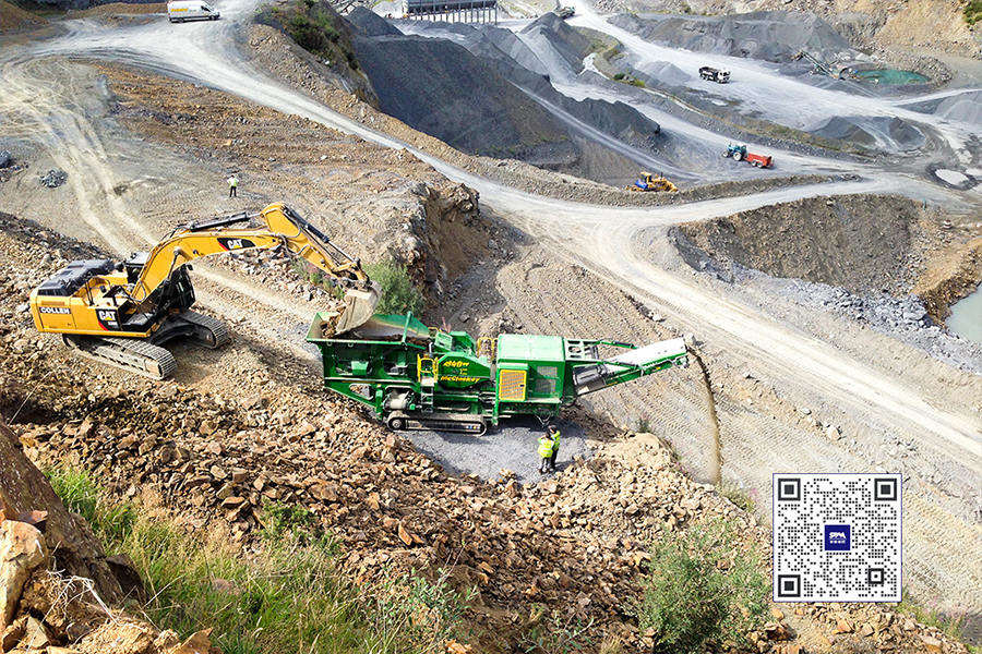 移動(dòng)破碎站現(xiàn)場1